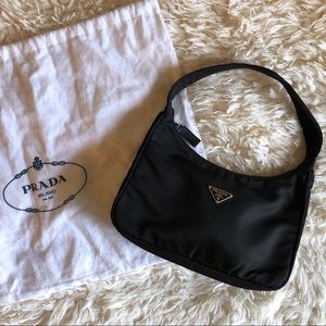 Prada Nylon Hobo Bag